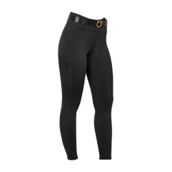 Legging fille taille haute full grip avec passants Equestro Legging fille taille haute full grip avec passants Equestro