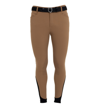 Heren rijbroek slim fit met kniegreep Equestro