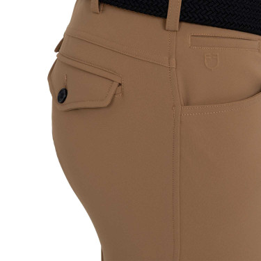 Heren rijbroek slim fit met kniegreep Equestro