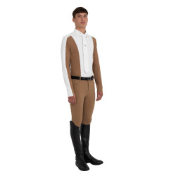 Heren rijbroek slim fit met kniegreep Equestro