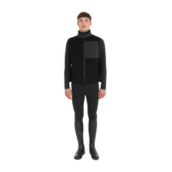 Veste sans manches homme en polaire teddy poche frontale Equestro Veste sans manches homme en polaire teddy poche frontale Equestro