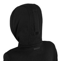 Sweatshirt à capuche zippée femme Equestro Noir / noir Sweatshirt à capuche zippée femme Equestro Noir / noir