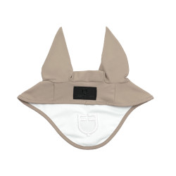 Bonnet en tissu technique avec logo contrasté Equestro