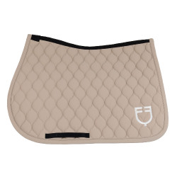 Tapis de selle de saut matelassé en oignon Equestro
