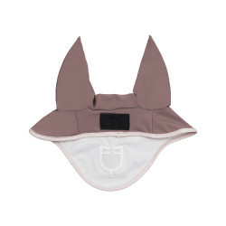 Bonnet anti-mouches en tissu technique avec finitions contrastées Equestro Bonnet anti-mouches en tissu technique avec finitions contrastées Equestro