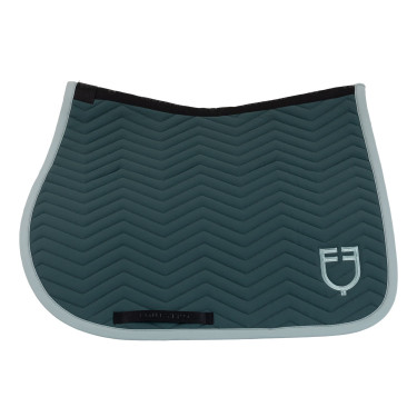 Tapis de saut matelassé à vagues Equestro Tapis de saut matelassé à vagues Equestro
