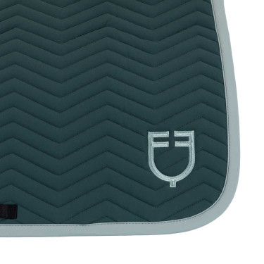 Tapis de saut matelassé à vagues Equestro Tapis de saut matelassé à vagues Equestro