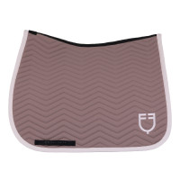 Dressuurzadeldek met golfstiksel Equestro