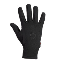 Unisex Polartech Stretch Pro handschoenen met fleecevoering Equestro Zwart
