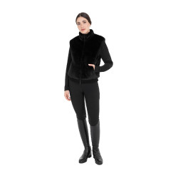 Dames bodywarmer van synthetische bont Equestro