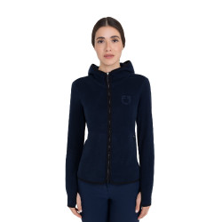 Dames fleece trui met rits Equestro