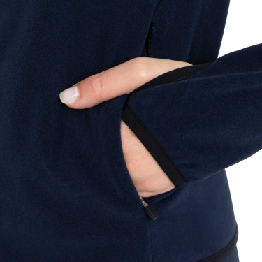 Dames fleece trui met rits Equestro