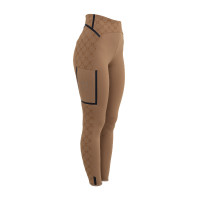 Dameslegging met hoge taille van technisch monogram Equestro-stof dames