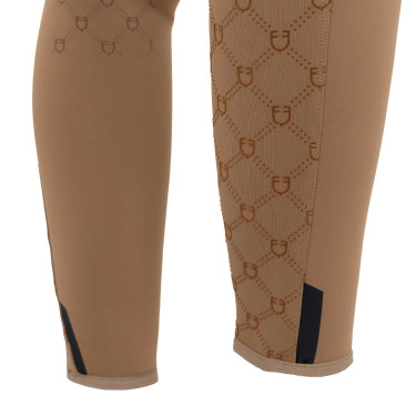 Dameslegging met hoge taille van technisch monogram Equestro-stof dames