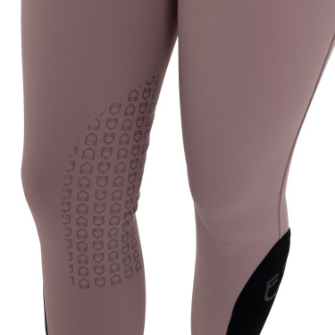 Pantalon femme taille haute avec grip au genou Equestro Pantalon femme taille haute avec grip au genou Equestro