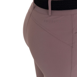 Pantalon femme taille haute avec grip au genou Equestro Pantalon femme taille haute avec grip au genou Equestro