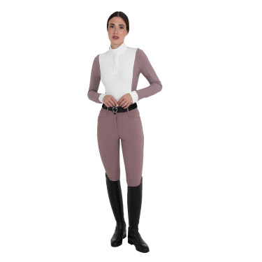 Damesbroek met hoge taille met kniegreep Equestro dames Damesbroek met hoge taille met kniegreep Equestro dames