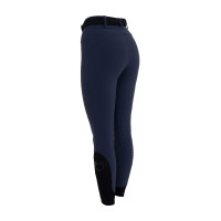 Damesbroek met hoge taille met kniegreep Equestro dames Marineblazer Marineblauw