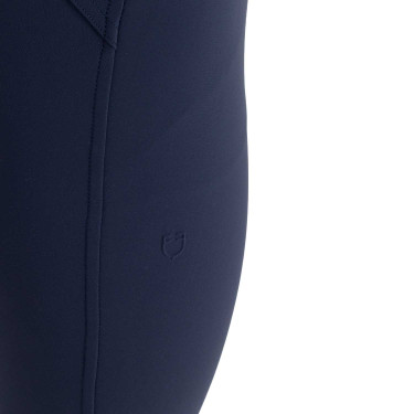 Pantalon femme taille haute avec grip au genou Equestro Marine blazer Bleu marine