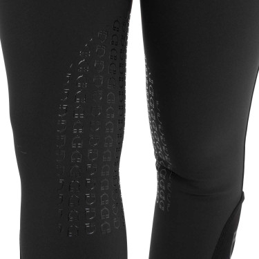 Pantalon femme taille haute avec grip au genou Equestro