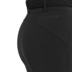 Pantalon femme taille haute avec grip au genou Equestro