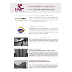 Selle Bates Caprilli Close Contact Hart Marron