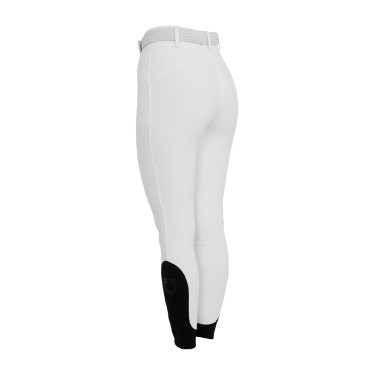 Pantalon femme taille haute avec grip au genou Equestro Pantalon femme taille haute avec grip au genou Equestro