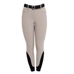 Damesbroek full grip met hoge taille in bi-stretch technische stof Equestro dames Damesbroek full grip met hoge taille in bi-stretch technische stof Equestro dames