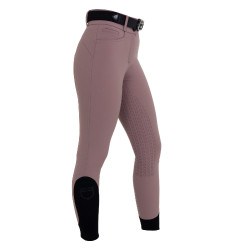 Damesbroek full grip met hoge taille in bi-stretch technische stof Equestro dames Gewei Beige Damesbroek full grip met hoge taille in bi-stretch technische stof Equestro dames Gewei Beige