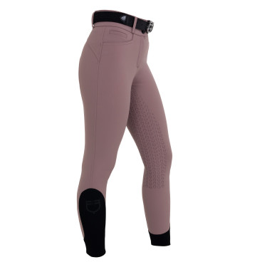 Damesbroek full grip met hoge taille in bi-stretch technische stof Equestro dames Gewei Beige Damesbroek full grip met hoge taille in bi-stretch technische stof Equestro dames Gewei Beige