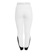 Pantalon femme full grip taille haute en tissu technique bi-stretch Equestro Pantalon femme full grip taille haute en tissu technique bi-stretch Equestro