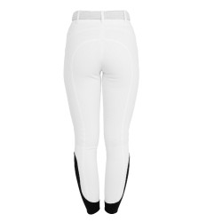Pantalon femme full grip taille haute en tissu technique bi-stretch Equestro Pantalon femme full grip taille haute en tissu technique bi-stretch Equestro