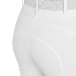 Pantalon femme full grip taille haute en tissu technique bi-stretch Equestro Pantalon femme full grip taille haute en tissu technique bi-stretch Equestro