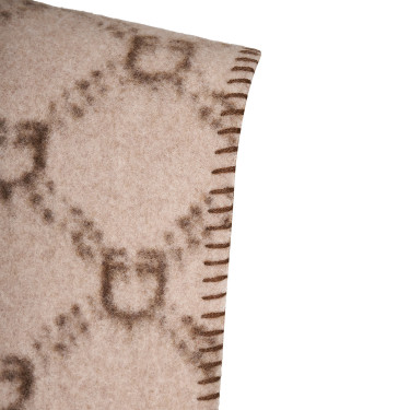 Damescape van wol monogram Equestro dames