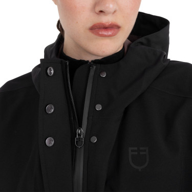 Dames regenbestendige technische cape Equestro