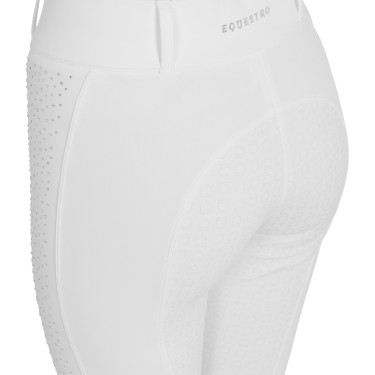 Damesbroek met hoge taille full grip met strass Equestro dames