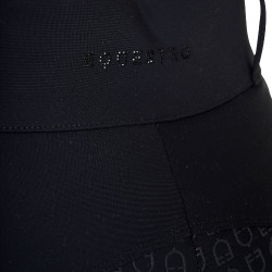 Pantalon femme taille haute full grip avec strass Equestro