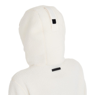Sweat à capuche zippé femme en polaire teddy Equestro Sweat à capuche zippé femme en polaire teddy Equestro