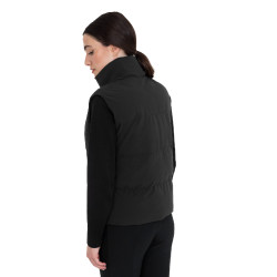 Veste sans manches femme matelassé à col montant Equestro Veste sans manches femme matelassé à col montant Equestro