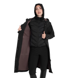 Veste Softshell long femme avec ouverture arrière Equestro Veste Softshell long femme avec ouverture arrière Equestro