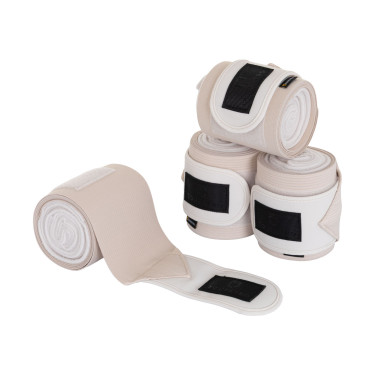 Werkbandages van fleece met elastiek Equestro Werkbandages van fleece met elastiek Equestro