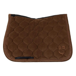 Tapis de dressage effet daim avec strass Equestro Tapis de dressage effet daim avec strass Equestro