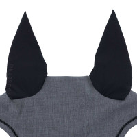 Bonnet en laine technique Equestro Mélange gris