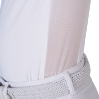Polo de concours fille avec inserts en micromesh Equestro