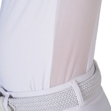 Wedstrijdpolo voor meisjes met micromesh-inzetten Equestro kinderen Wedstrijdpolo voor meisjes met micromesh-inzetten Equestro kinderen