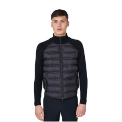 Doudoune homme à manches en maille Equestro