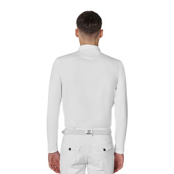 Polo de compétition homme à manches longues inserts en mesh Equestro Polo de compétition homme à manches longues inserts en mesh Equestro