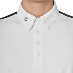 Polo de compétition homme à manches longues inserts en mesh Equestro Polo de compétition homme à manches longues inserts en mesh Equestro