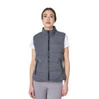 Dames bodywarmer gewatteerd in wol Equestro