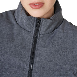 Veste sans manches femme matelassé en laine Equestro Veste sans manches femme matelassé en laine Equestro